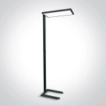 kinkiecik.pl Rize 36002/B/C czarna lampa podłogowa LED 60W UGR19 230V 4000K dimmable; w zestawie włączynik dotykowy oraz
