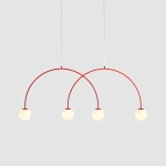 LAMPA WISZĄCA UNA 4 RED CHILLI L 1116L19_L Aldex - zdjęcie dodatkowe 6