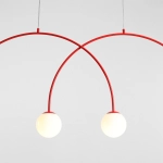 LAMPA WISZĄCA UNA 4 RED CHILLI L 1116L19_L Aldex - zdjęcie dodatkowe 3