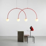 LAMPA WISZĄCA UNA 4 RED CHILLI L 1116L19_L Aldex - zdjęcie dodatkowe 1
