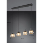 TARIFA – 362800432 excl. 4x E27 · max. 25W TRIO