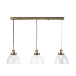 Lampa wisząca Hansen 3lt Linear Pendant 98114 ENDON