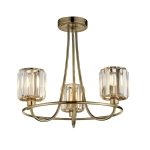 Lampa wisząca BERENICE brass III 107801 ENDON
