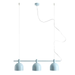 Lampa wisząca BERYL baby blue III 976E_29 3xE27 max 15W Aldex
