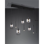 MATARO – 364100832 excl. 2x E27 · max. 10W excl. 3x E14 · max. 10W excl. 3x GU10 · max. 25W TRIO