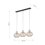 GILA – 365700366 excl. 3x E27 · max. 10W TRIO