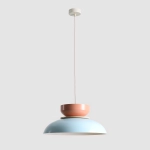 LAMPA WISZĄCA ALDO baby blue-coral 1152G29_11_J 1xE27 max15W ALDEX