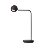 COMET Akumulatorowa lampa stołowa Battery pack- LED 3 StepDim 1x3W 2700K czarny 36621/03/30 Lucide - zdjęcie produktu