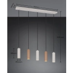 SOKA – 367700565 excl. 5x GU10 · max. 10W TRIO