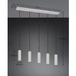SOKA – 367700576 excl. 5x GU10 · max. 10W TRIO
