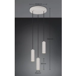 SOKA – 367730376 excl. 3x GU10 · max. 10W TRIO