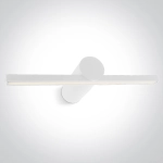 WHITE LED BATHROOM / WALL LIGHT 8W WW IP44 230V 38108N/W/W ONE LIGHT