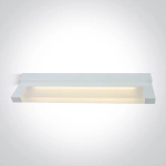 WHITE LED BATHROOM / WALL LIGHT 20W WW IP44 230V 38120D/W/W ONE LIGHT