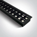 kinkiecik.pl Pitrofos 38150BR/B/C czarna oprawa wpuszczana UGR17 4000K 40W