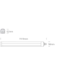 50W CCTV 1510mm IP66 230V 38150LB/V ONE LIGHT