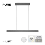 Lampa wisząca Pure E-motion Szary 2570-15 Paul Neuhaus - zdjęcie produktu