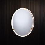 Lustro LED 60 cm D2532 z podświetleniem LED/24W/230V 3000/4000/6000K IP44 ZUMA LINE