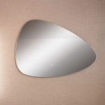 Lustro LED 70 cm D3005 z podświetleniem LED/24W/230V 3000/4000/6000K 70x50 cm IP44 ZUMA LINE