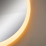 Lustro LED 60 cm D2311 z podświetleniem LED/24W/230V 3000/4000/6000K IP44 ZUMA LINE