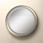 Lustro LED 60 cm D251801 z podświetleniem LED/24W/230V 3000/4000/6000K IP44 ZUMA LINE
