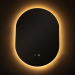 Lustro LED 50 cm D3002 z podświetleniem LED/24W/230V 3000/4000/6000K IP44 ZUMA LINE