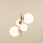 BLOOM 4 BEIGE 1091L17 Lampa wisząca #colours Aldex - zdjęcie dodatkowe 3