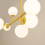 DIONE 6 MUSTARD 1092K14 Nowoczesna lampa wisząca #colours Aldex - zdjęcie dodatkowe 3
