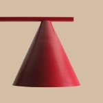 Bordowa lampa podłogowa FORM FLOOR RED WINE 1108A15 Aldex - zdjęcie dodatkowe 2