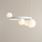 GARDA 4 RING BIAŁY 1099L_R Stylowa lampa wisząca Aldex - zdjęcie dodatkowe 1