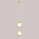 RIVA 2 MUSTARD 1086H14 Lampa wisząca #colours Aldex - zdjęcie produktu