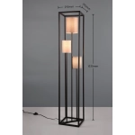 Lampa podłogowa ROSS – 403100317 excl. 3x E27 · max. 25W TRIO