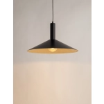 Lampa wisząca CAPRI S czarny/złoty 41010 Sigma