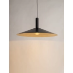 Lampa wisząca CAPRI M czarny/zloty 41011 Sigma