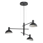 ARTIS 3 lampa wisząca czarny 40527 SIGMA