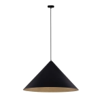 Lampa wisząca Vesuvio czarny/złoty M 1xE27 41037 Sigma - zdjęcie produktu