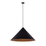 Lampa wisząca Vesuvio czarny/miedziany M 1xE27 41042 Sigma - zdjęcie produktu