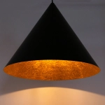 Lampa wisząca Vesuvio czarny/miedziany L 1xE27 41044 Sigma