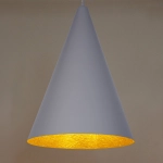 Lampa wisząca Vesuvio szary/złoty S 1xE27 41046 Sigma