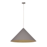 Lampa wisząca Vesuvio taupe/złoty M 1xE27 41057 Sigma - zdjęcie produktu