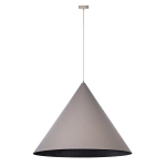 Lampa wisząca Vesuvio taupe/czarny L 1xE27 41064 Sigma - zdjęcie produktu