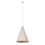 Lampa wisząca Vesuvio beżowy/złoty S 1xE27 41066 Sigma - zdjęcie produktu