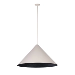 Lampa wisząca Vesuvio beżowy/czarny M 1xE27 41072 Sigma - zdjęcie produktu