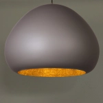 Lampa wisząca Lava taupe/złoty 41080 Sigma