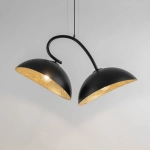 Lampa wisząca z żywicy czarno-złota Sigma Lighting SPACE 40585