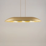 Lampa Wisząca GONDOLA L złoty 40640 SIGMA