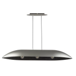 Lampa Wisząca GONDOLA L srebrno-czarna 40642 SIGMA - zdjęcie produktu
