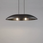 Lampa wisząca GONDOLA M srebrno-czarny 40643 SIGMA