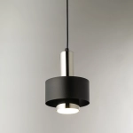 RIF LUX 1 S czarny/srebrny Lampa wisząca 40714 Sigma