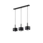 RIF LUX 3 czarny/srebrny Lampa wisząca 40716 Sigma - zdjęcie produktu