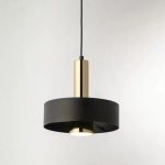RIF LUX 1 M czarny/złoty Lampa wisząca 40719 Sigma